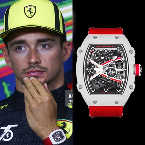 leclerc richard mille watch|charles leclerc watch.